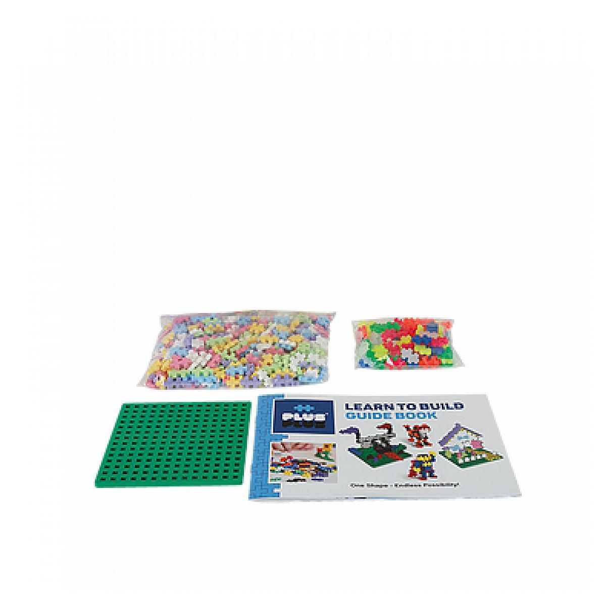 PlusPlus Kit decouverte pastel 600 pcs