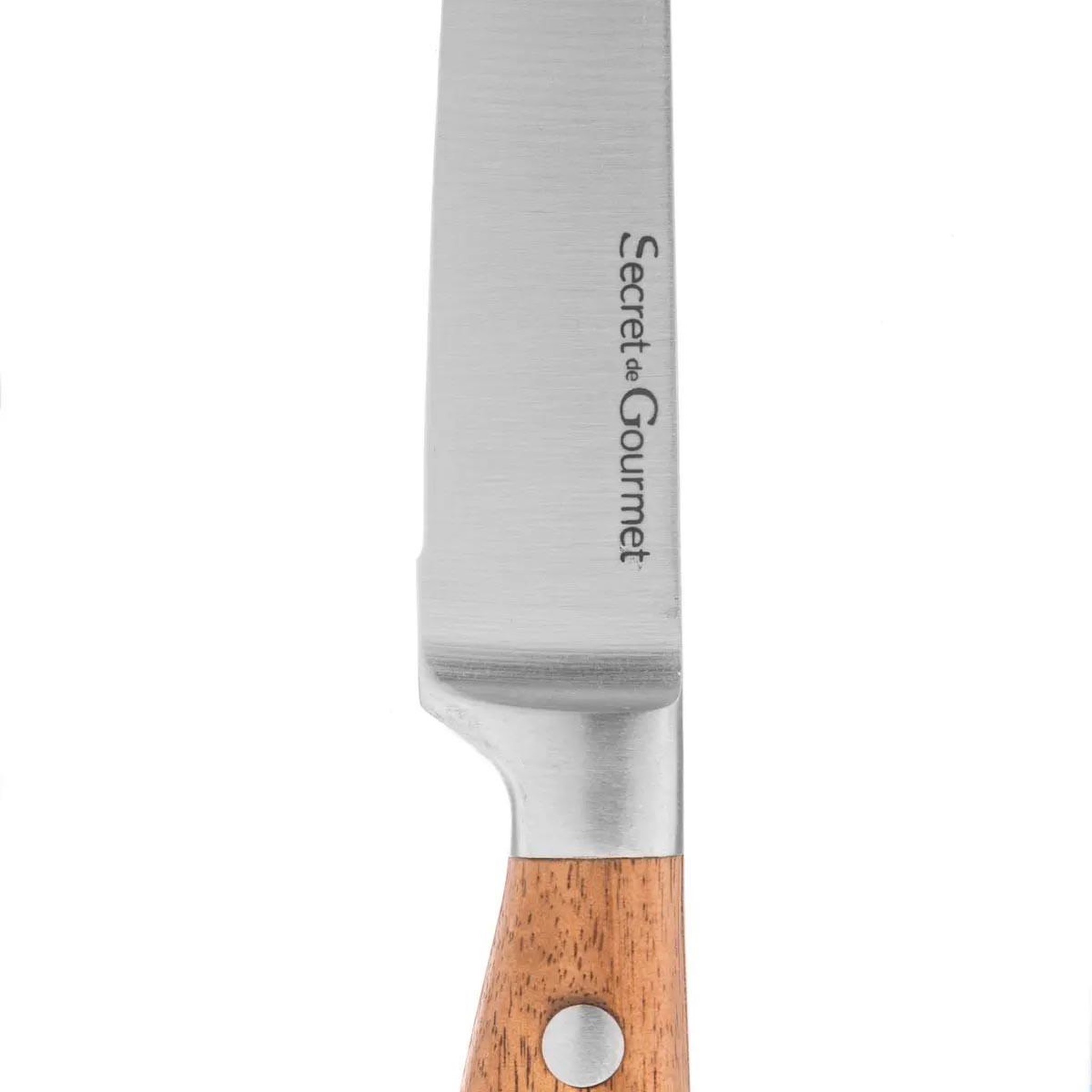 Voir la diapositive 2 : FIVE Couteau à Steak  Elegancia  22cm Naturel