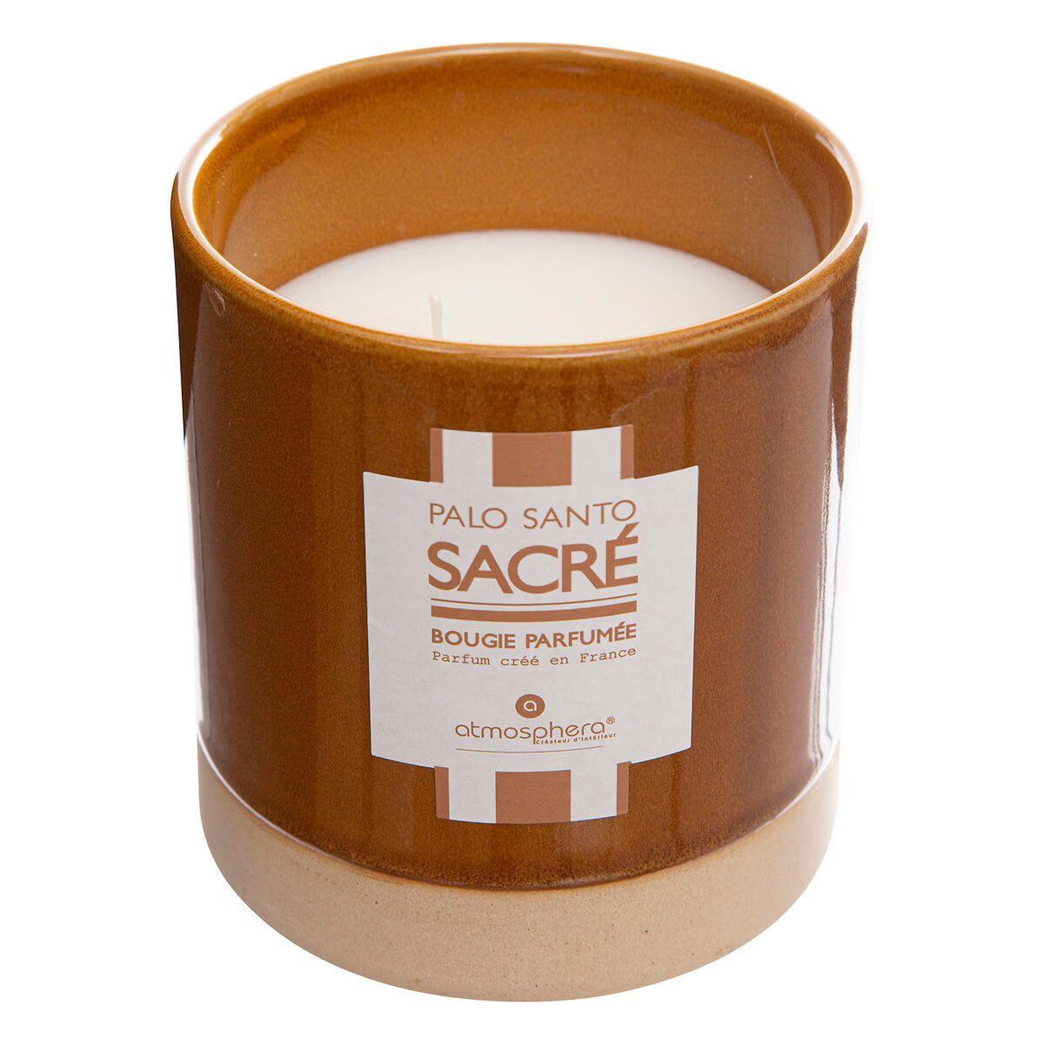 ATMOSPHERA Bougie parfumée déco  marty  600g palo santo sacré