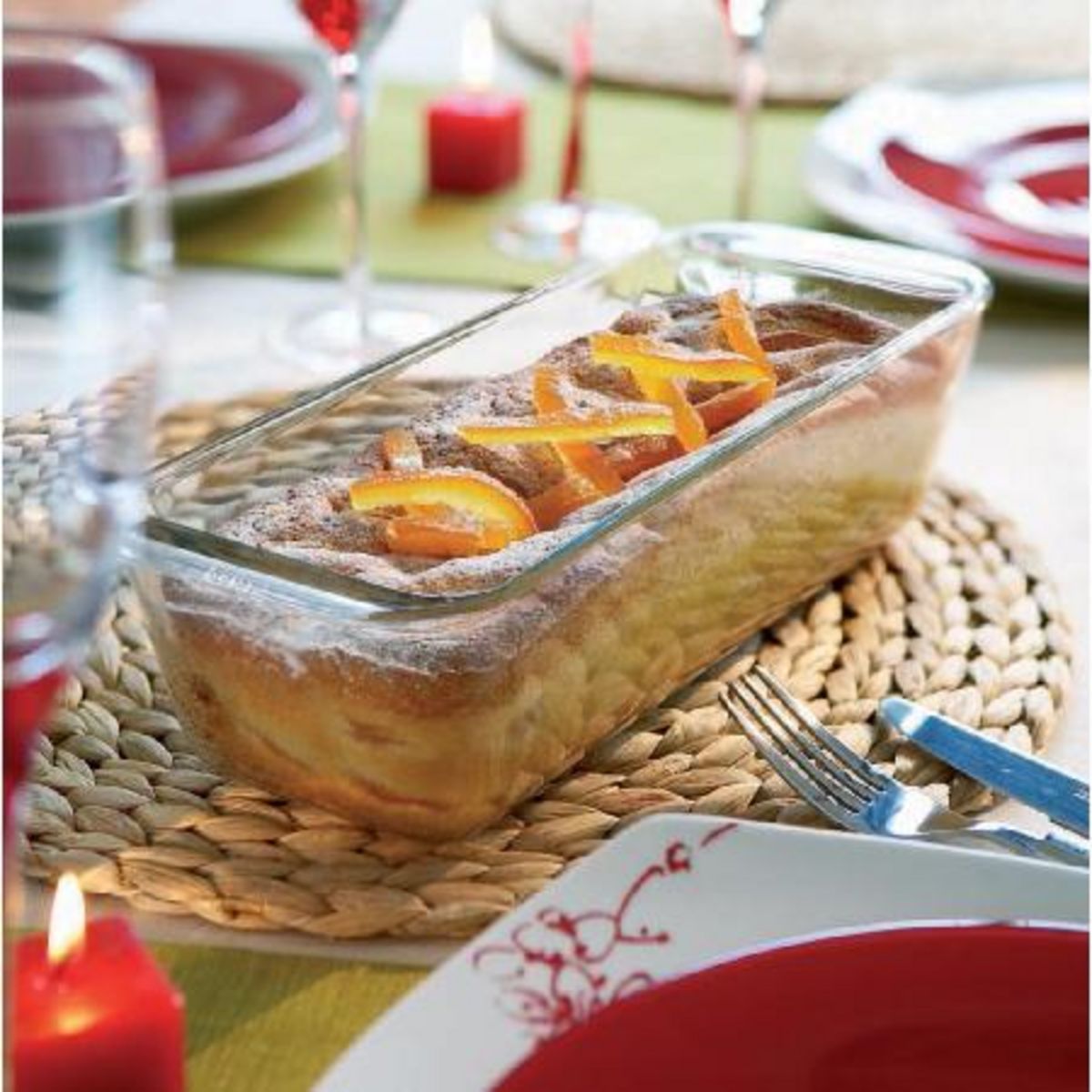 PYREX Moule à cake en verre 30 cm BAKE & ENJOY