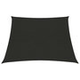 Voir la diapositive 2 : VIDAXL Voile d'ombrage 160 g/m^2 Noir 3/4x2 m PEHD