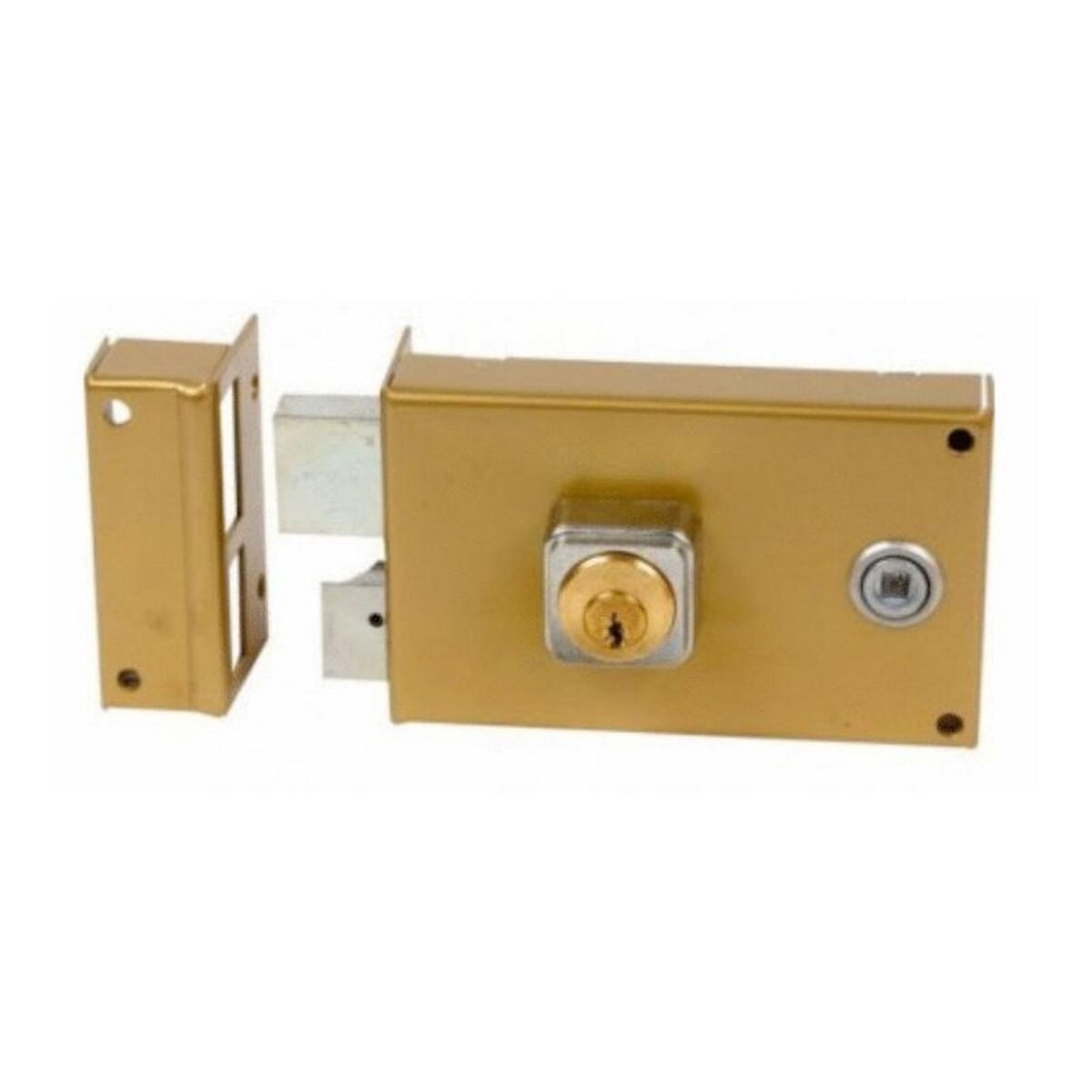 BRICARD Serrure monopoint en applique ALPHA cylindre rond horizontal fouillot gauche BRICARD 352111