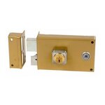 BRICARD Serrure monopoint en applique ALPHA cylindre rond horizontal fouillot gauche BRICARD 352111