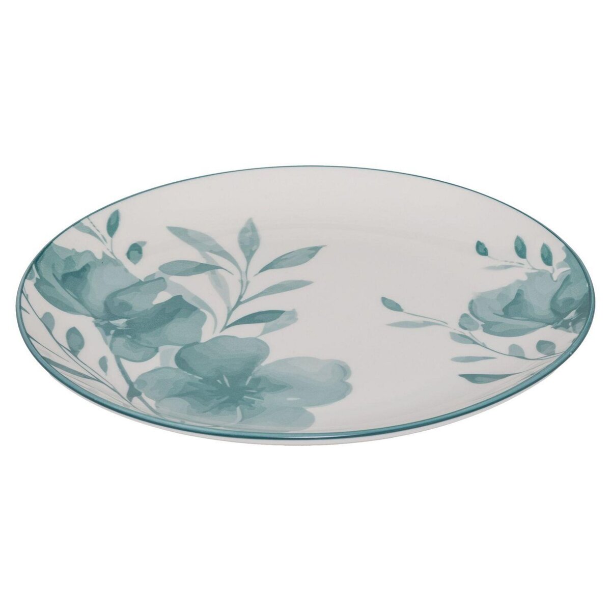ATMOSPHERA Service vaisselle 18 pièces en porcelaine LILY - Blanc