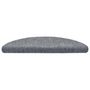 Voir la diapositive 4 : VIDAXL Tapis autoadhesifs de marches 5 pcs Gris clair 56x17x3 cm