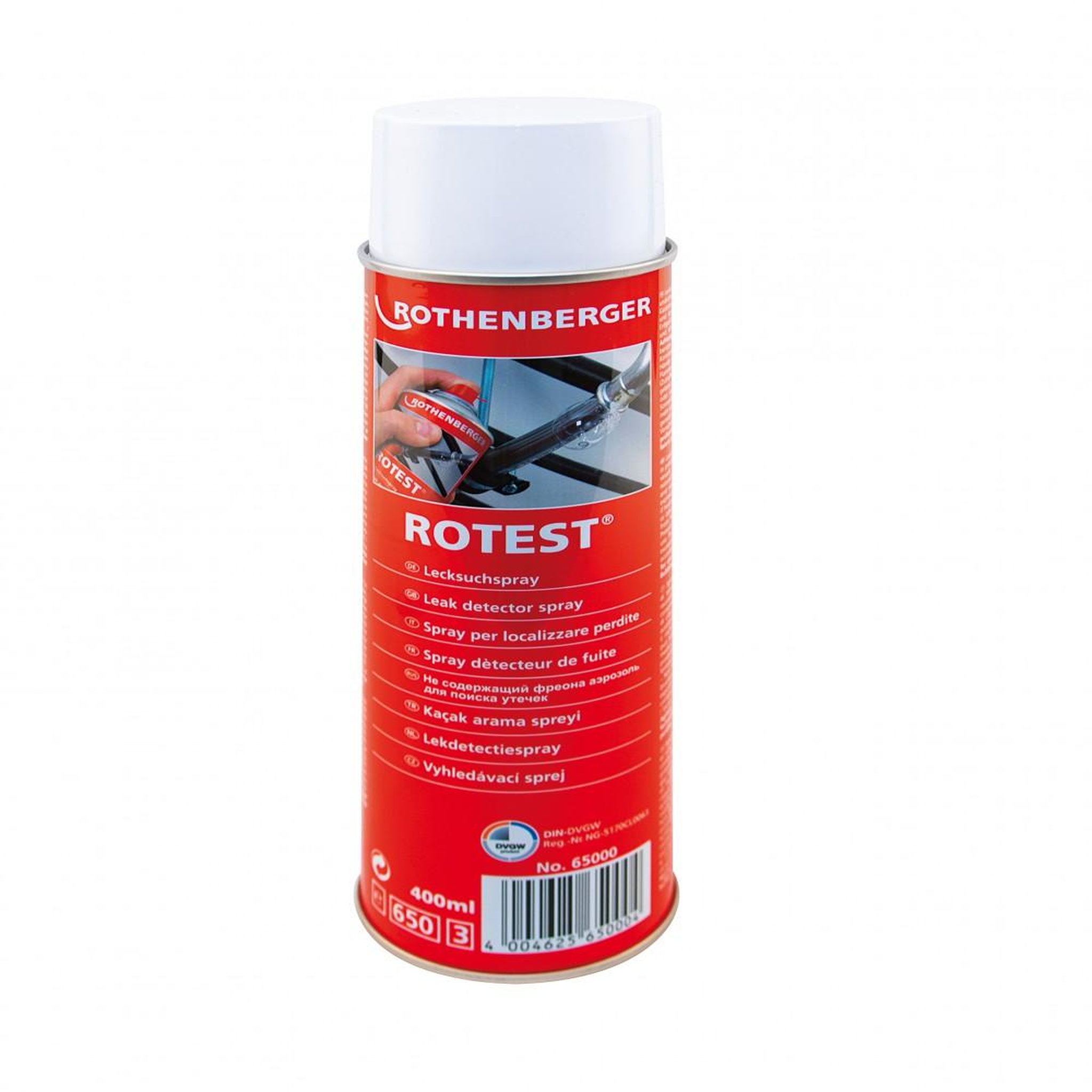CENTRALE BRICO Détecteur de fuites ROTHENBERGER Rotest 400 ml