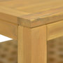 Voir la diapositive 4 : VIDAXL Table basse 60x60x40 cm Bois massif de teck