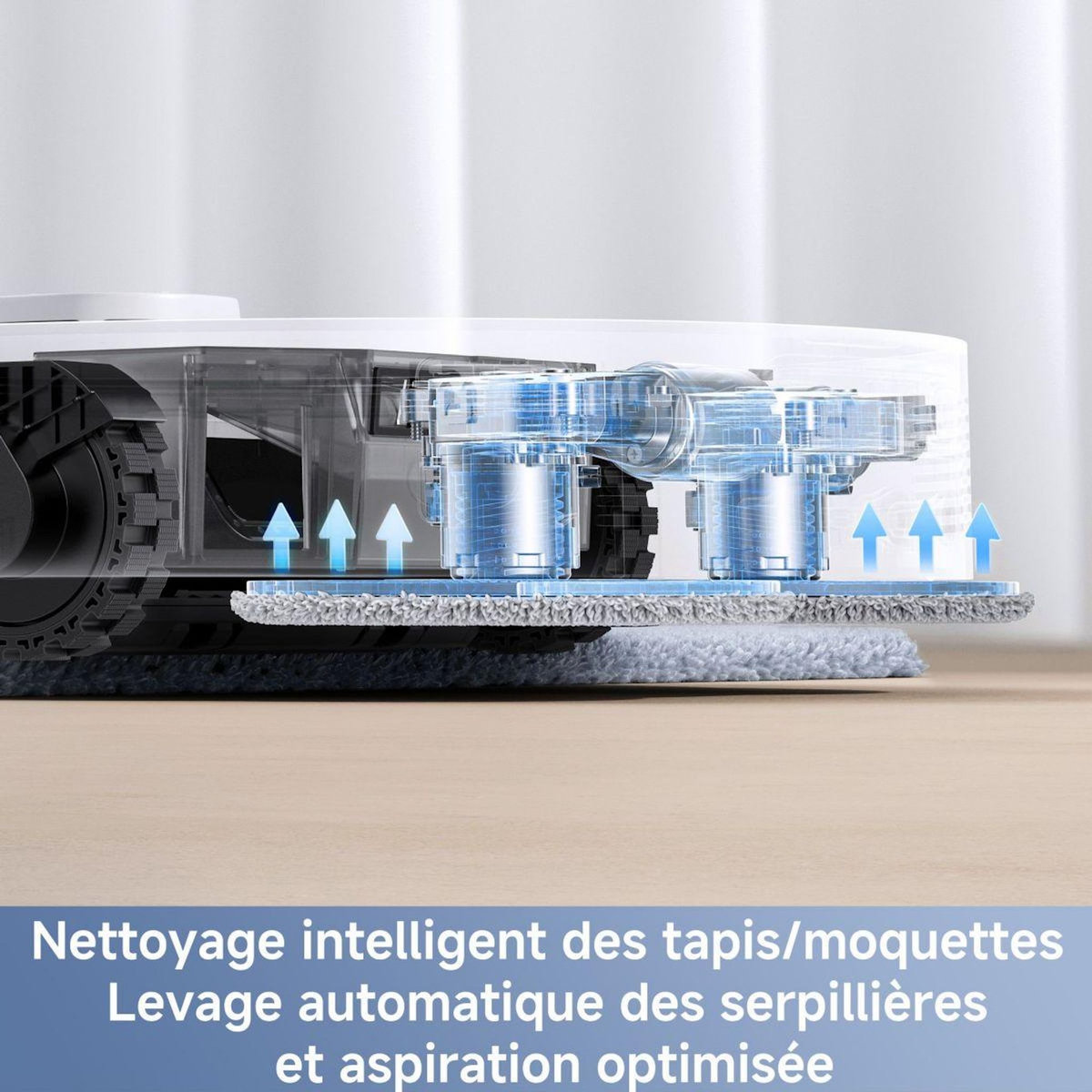 MOVA Robot Aspirateur Laveur E40 Ultra