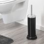 Voir la diapositive 3 : SEALSKIN Sealskin Porte-brosse et brosse de toilette Acero Noir 361730519