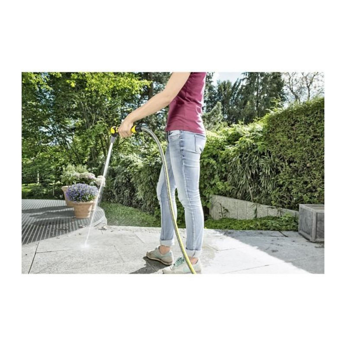 KÃ¤rcher Pistolet d'arrosage Plus - KARCHER - Poignée rotative - Gâchette autobloquante - Débit d'eau réglable