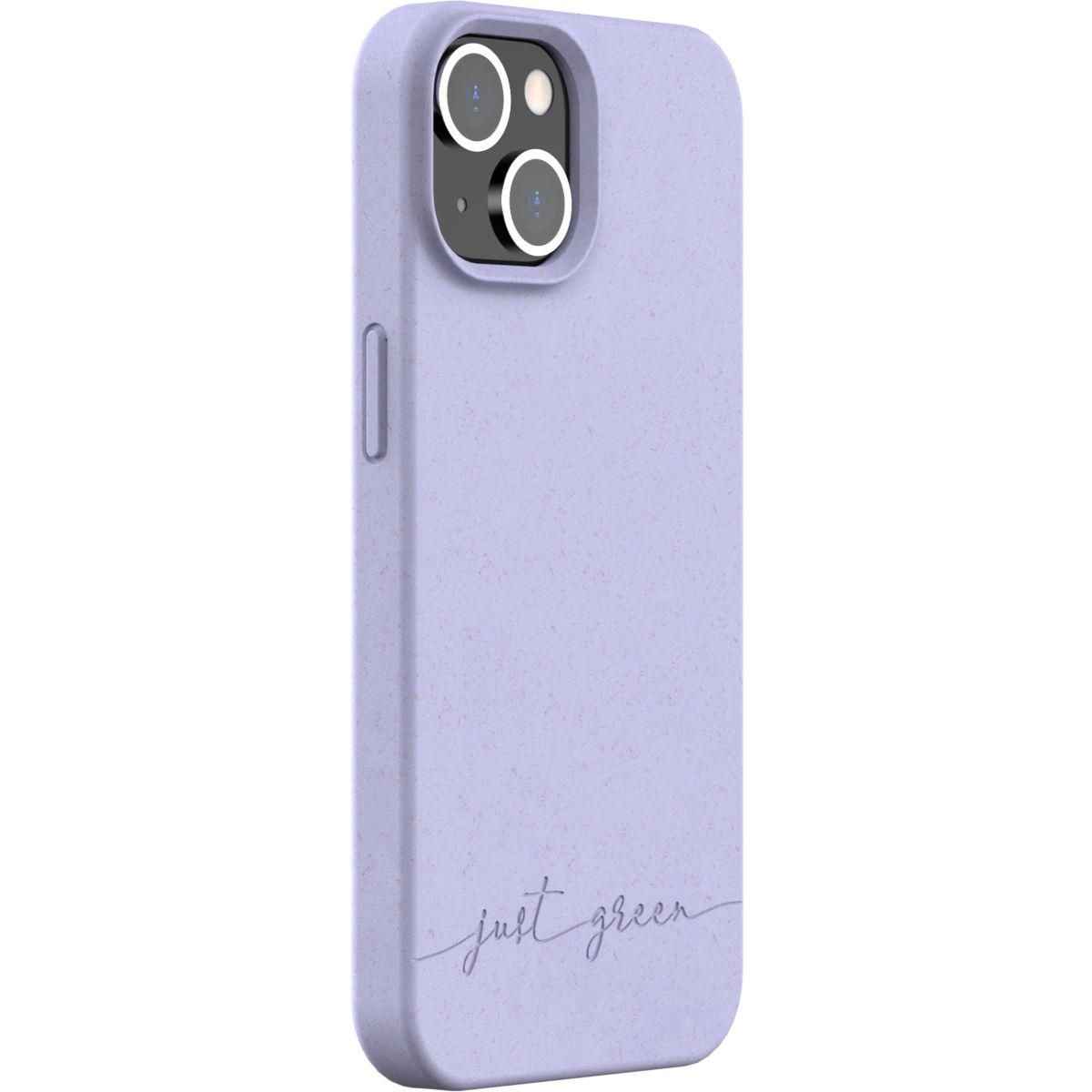JUST GREEN Coque iPhone 14 Bio Lavande