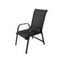 Voir la diapositive 2 : Habitat et Jardin Lot de 2 fauteuils de jardin  Porto  alu/textilène - Noir