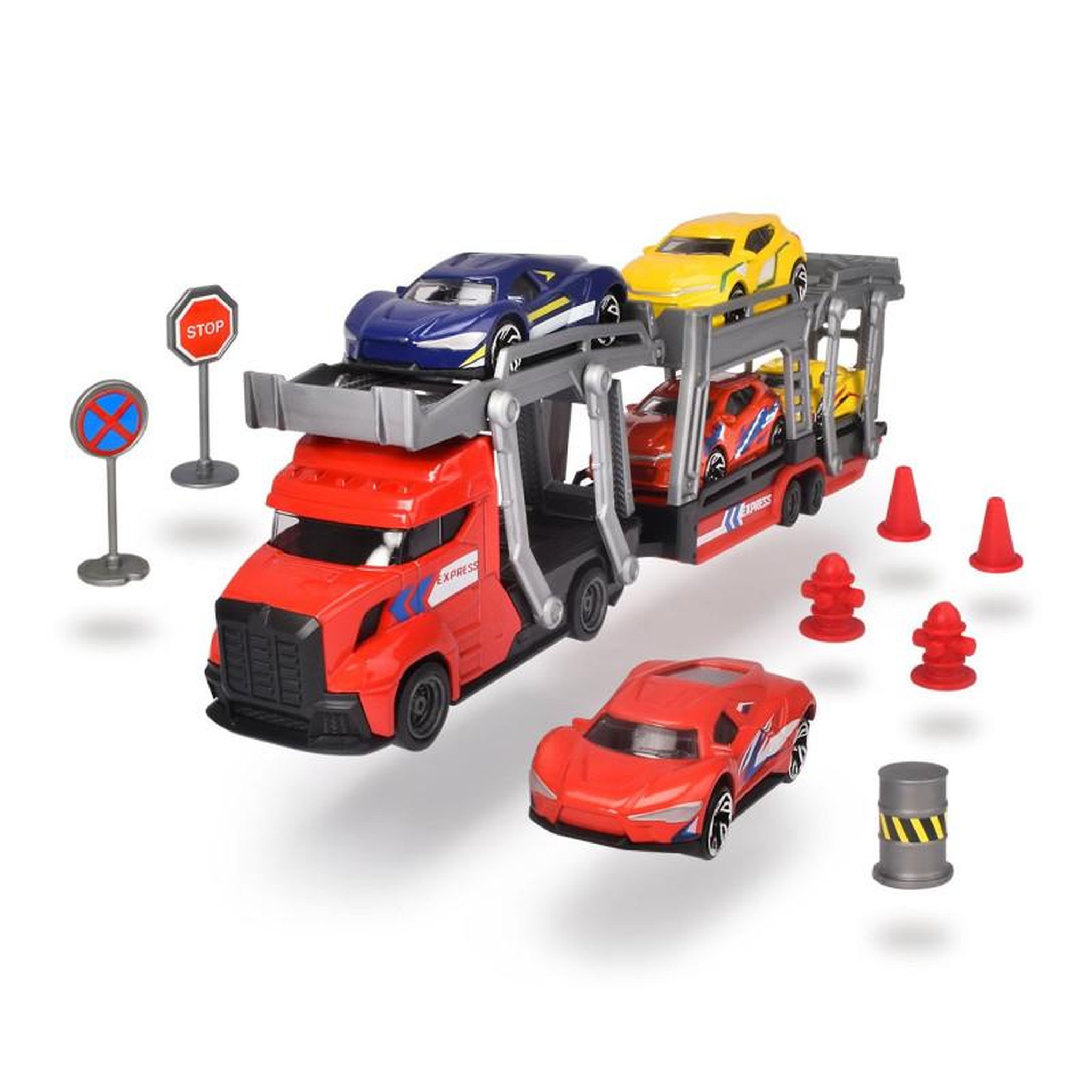 Voir la diapositive 4 : Dickie Dickie Transporter Set 203745012