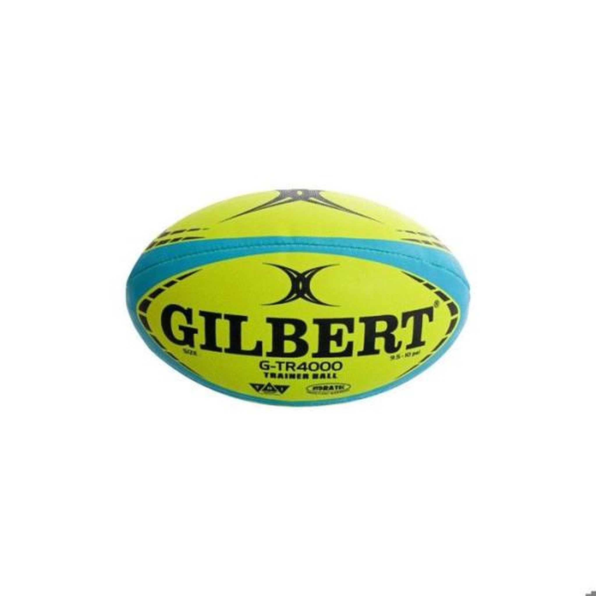 GILBERT Ballon de rugby d'entrainement - gtr4000 - fluo - gilbert - taille 4