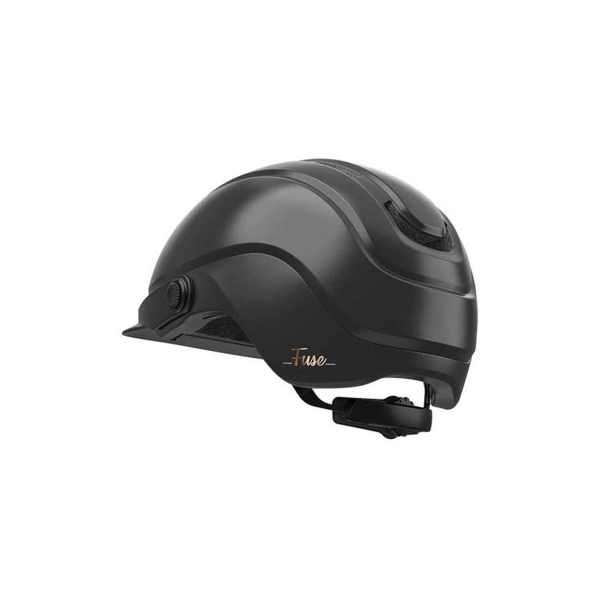 Voir la diapositive 2 : CAIRN Casque vélo Cairn Casque Urbain FUSE Mat Metallic Noir taille L
