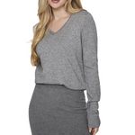 Vila Pull Col V  Clair Femme Vila 69. Coloris disponibles : Gris