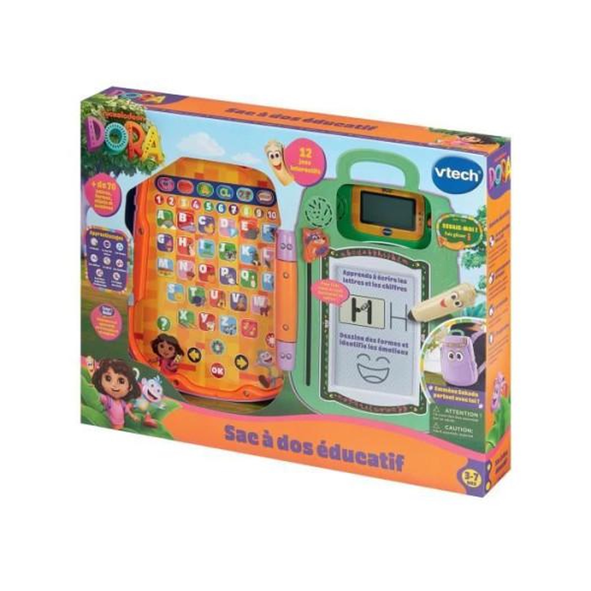 Voir la diapositive 3 : VTECH VTECH - DORA - SAC a DOS ÉDUCATIF - Multicolore