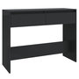 Voir la diapositive 2 : VIDAXL Table console noir 100x35x76,5 cm bois d'ingenierie