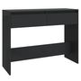 Voir la diapositive 2 : VIDAXL Table console noir 100x35x76,5 cm bois d'ingenierie
