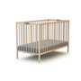 Voir la diapositive 1 : WEBABY Lit bébé pliant en bois 60 x 120 cm FLEX