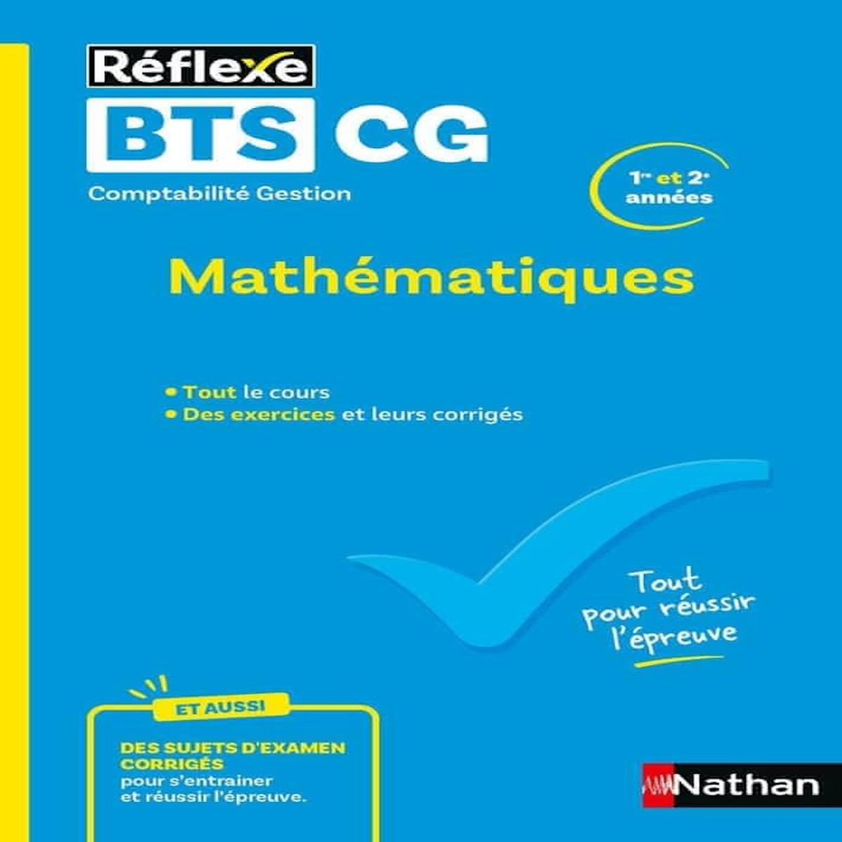 MATHEMATIQUES BTS CG 1RE ET 2E ANNEE. EDITION 2026-2027, Dianoux Jean-Luc