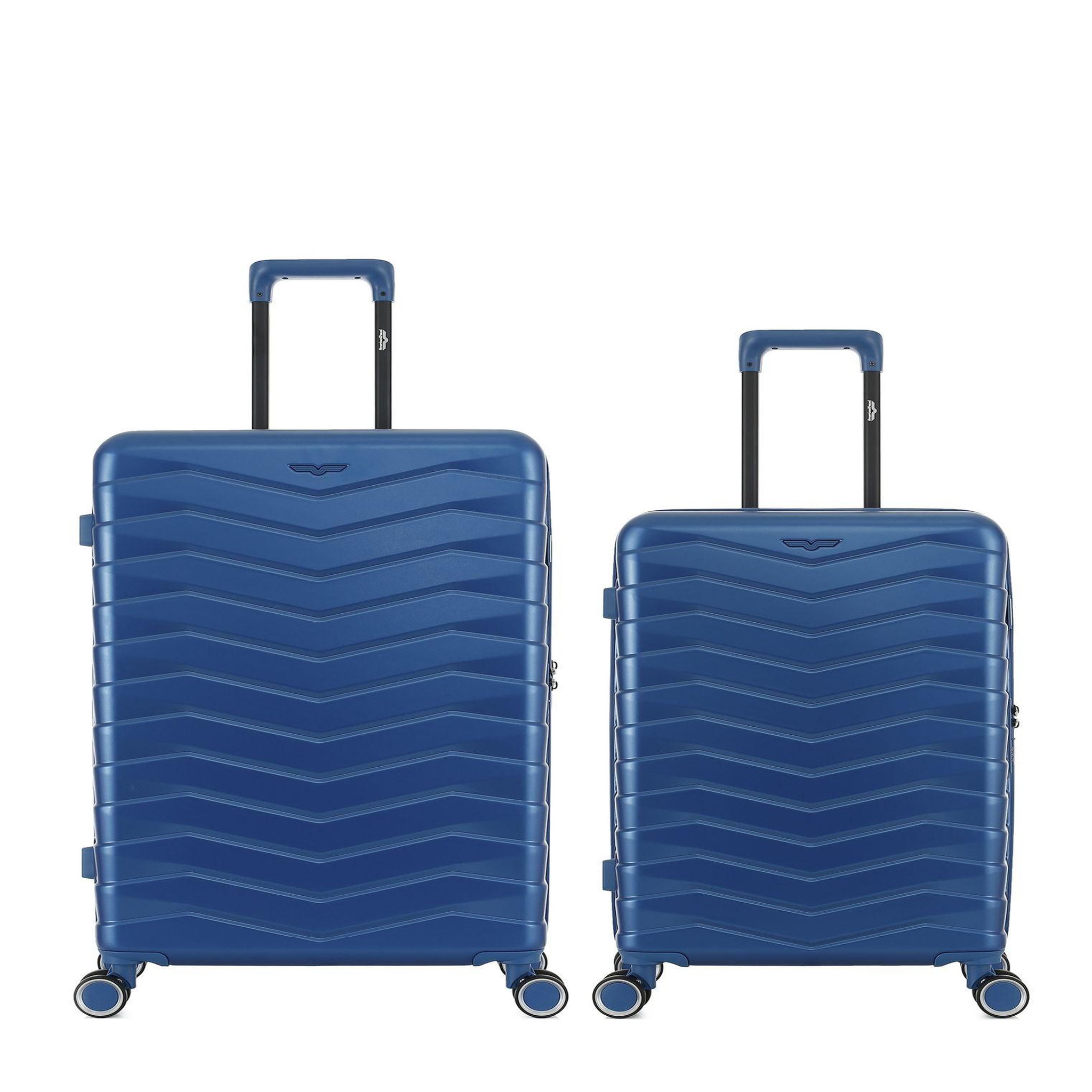 AMERICAN TRAVEL Lot de 2 Valises Rigides Grand Format et Taille Moyenne SEATTLE. Coloris disponibles : Marron