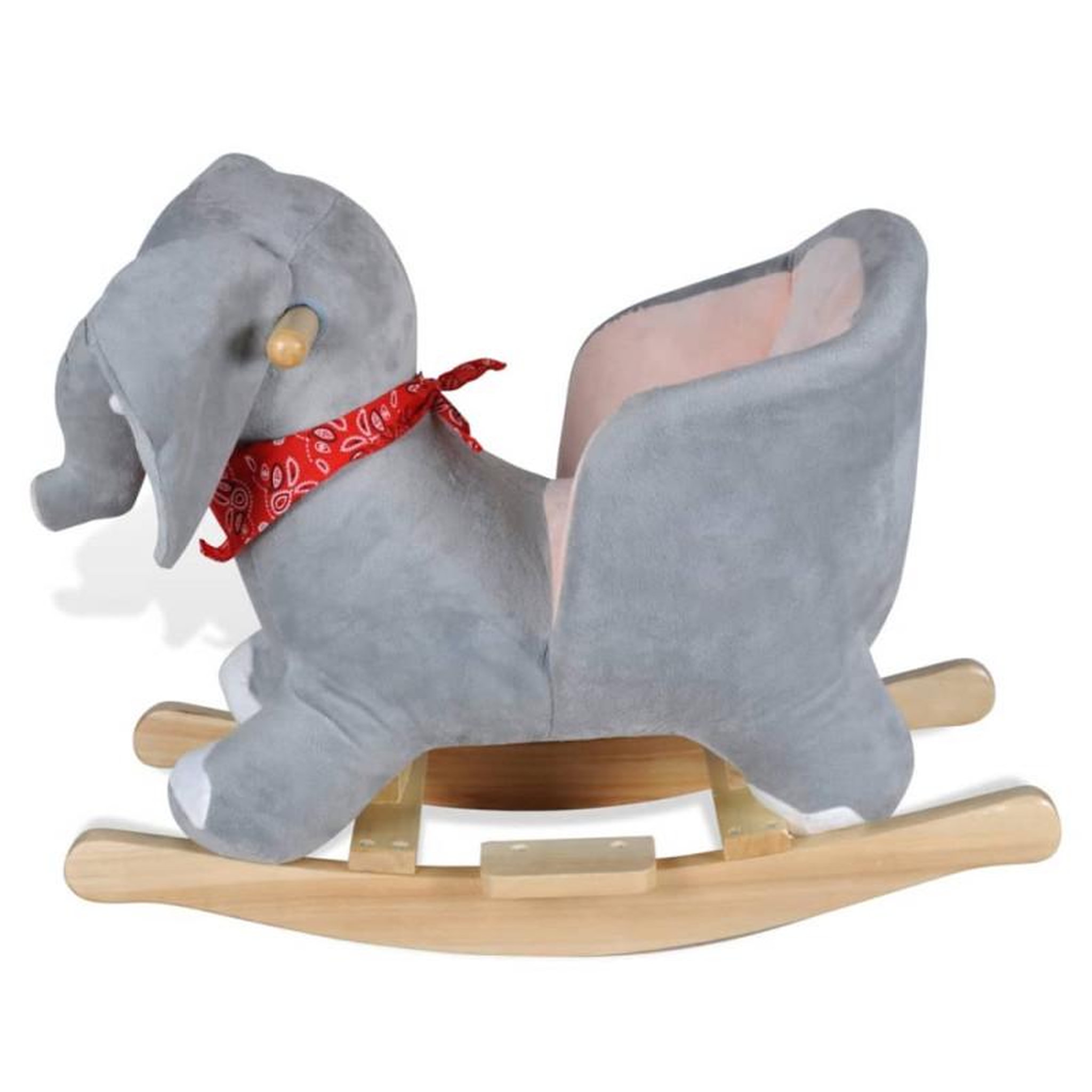 Voir la diapositive 2 : VIDAXL Éléphant à bascule pour bébés