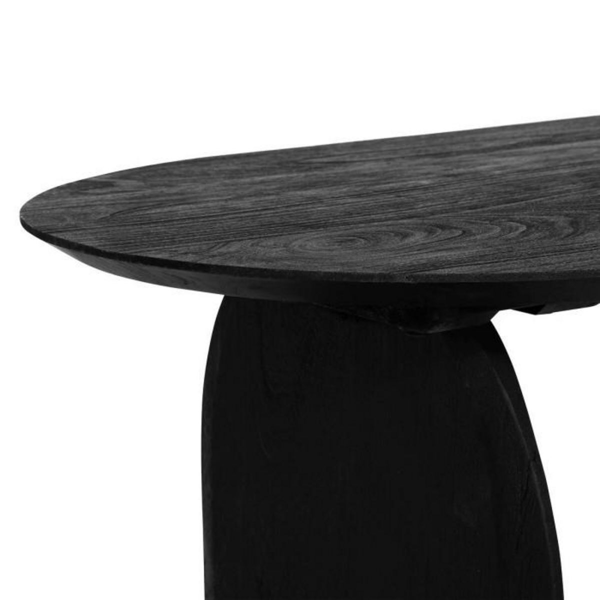 ATMOSPHERA Table Basse en Bois  Isana  120cm Noir