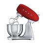 Voir la diapositive 3 : SMEG Robot sur socle 4,8l 800w rouge - smf02rdeu