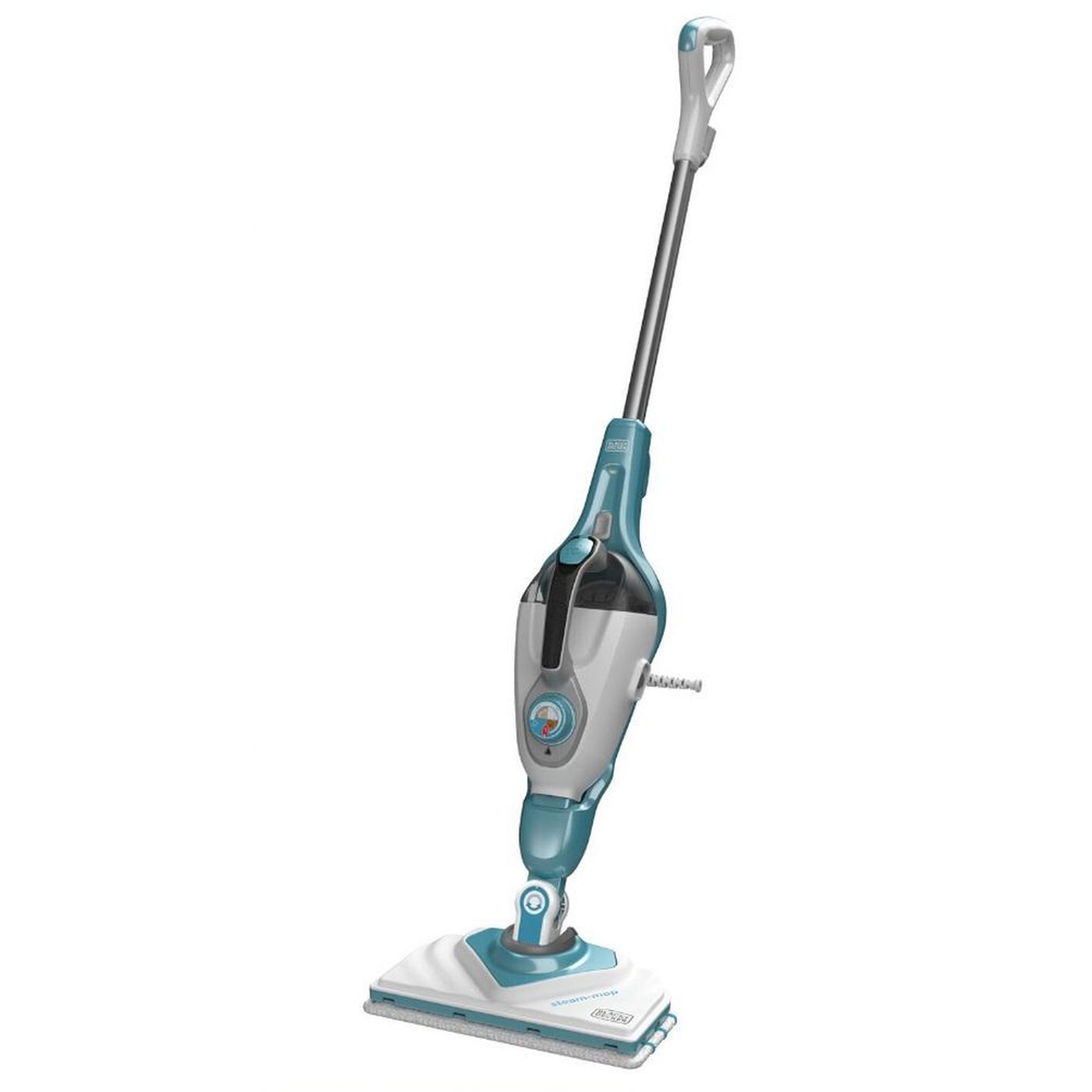 Voir la diapositive 2 : Black et Decker Nettoyeur balai vapeur 1600w bleu - BHSM166DSMQS