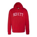 Schott Sweat à capuche  Homme Schott Logo. Coloris disponibles : Rouge