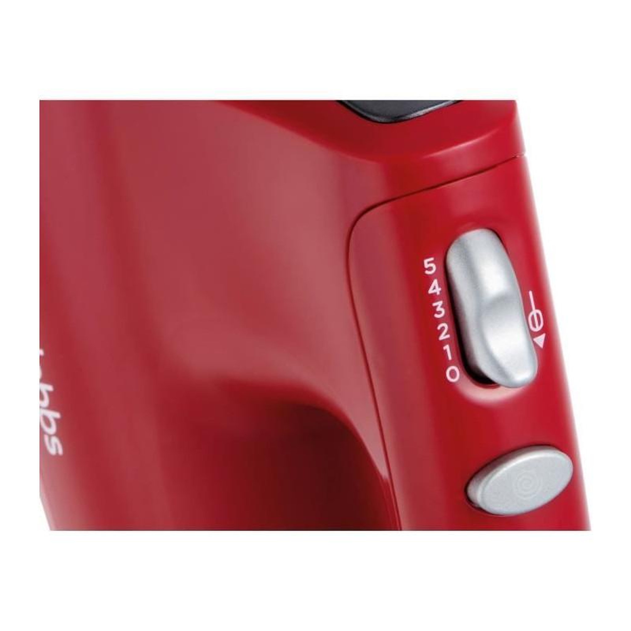 Voir la diapositive 2 : Russell Hobbs Batteur a main - RUSSEL HOBBS - Desire Red - 185 W - 5 vitesses - Rouge