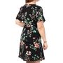 Voir la diapositive 2 : Vero Moda Robe /Rose à Motifs Femme Vero Moda CURVE Easy B5T