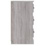 Voir la diapositive 5 : VIDAXL Buffets 2 pcs sonoma gris bois d'ingenierie