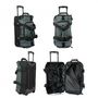 Voir la diapositive 3 : David Jones Sac de voyage cabine à roulettes 45L double compartiment 58cm