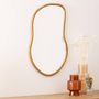Voir la diapositive 2 : ATMOSPHERA Miroir organique en bois LIVIA - 75 x 45 cm - Beige