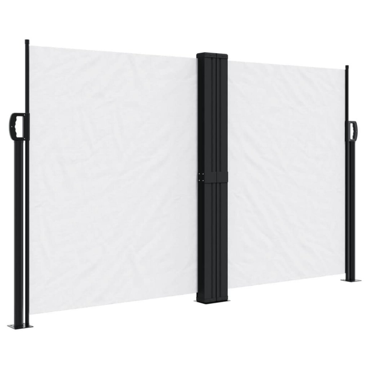 VIDAXL Auvent lateral retractable blanc 140x600 cm
