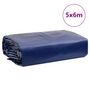 Voir la diapositive 6 : VIDAXL Bache bleu 5x6 m 600 g/m²