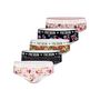 Voir la diapositive 2 : FREEGUN Pack Surprise de 5 Boxers microfibre femme