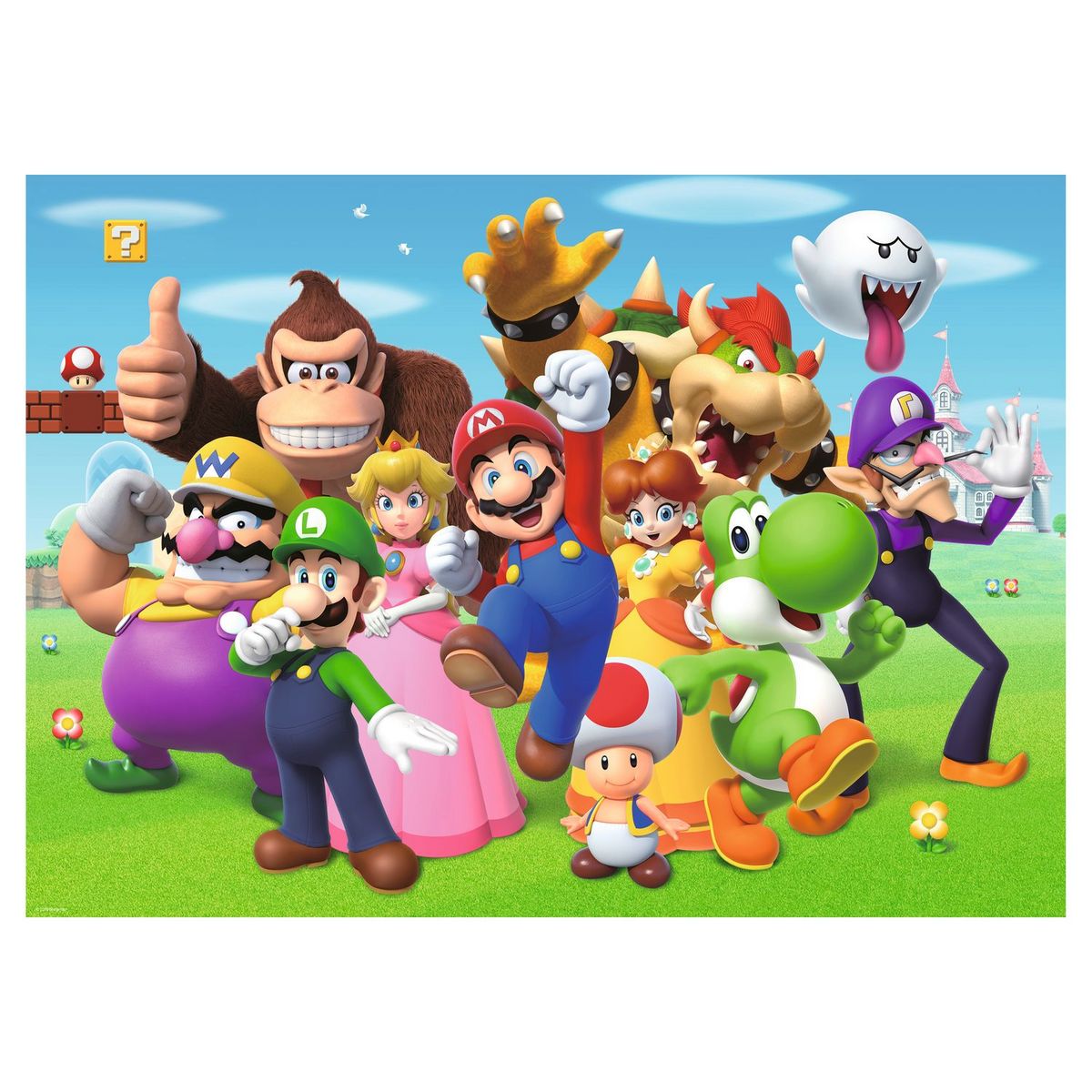 RAVENSBURGER Puzzle 1000 pièces Super Mario