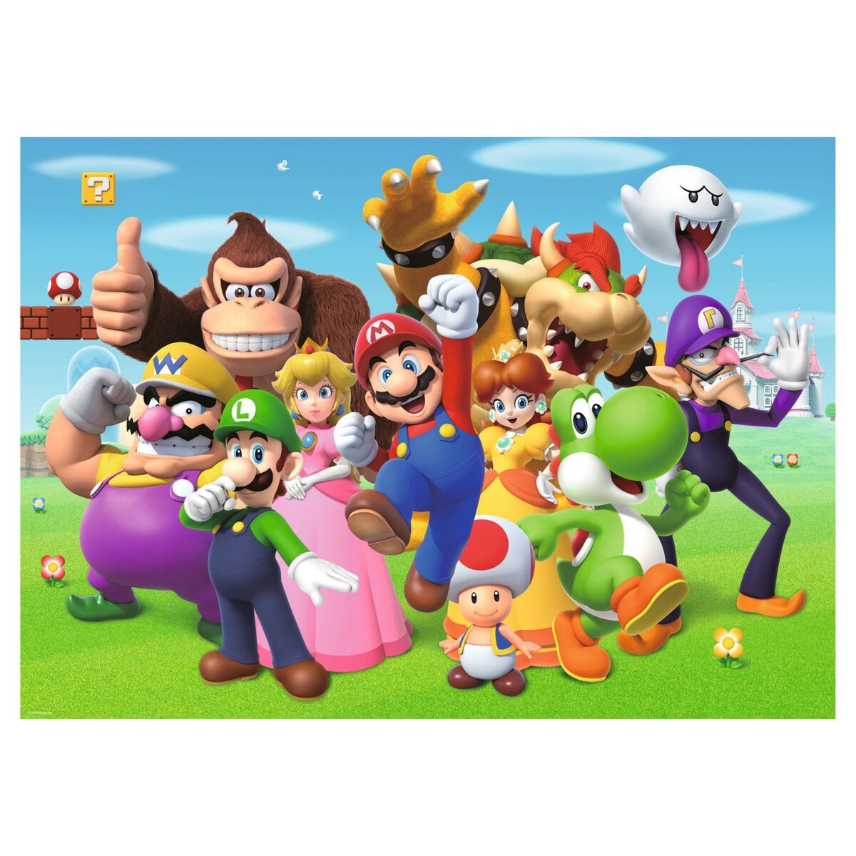 RAVENSBURGER Puzzle 1000 pièces Super Mario