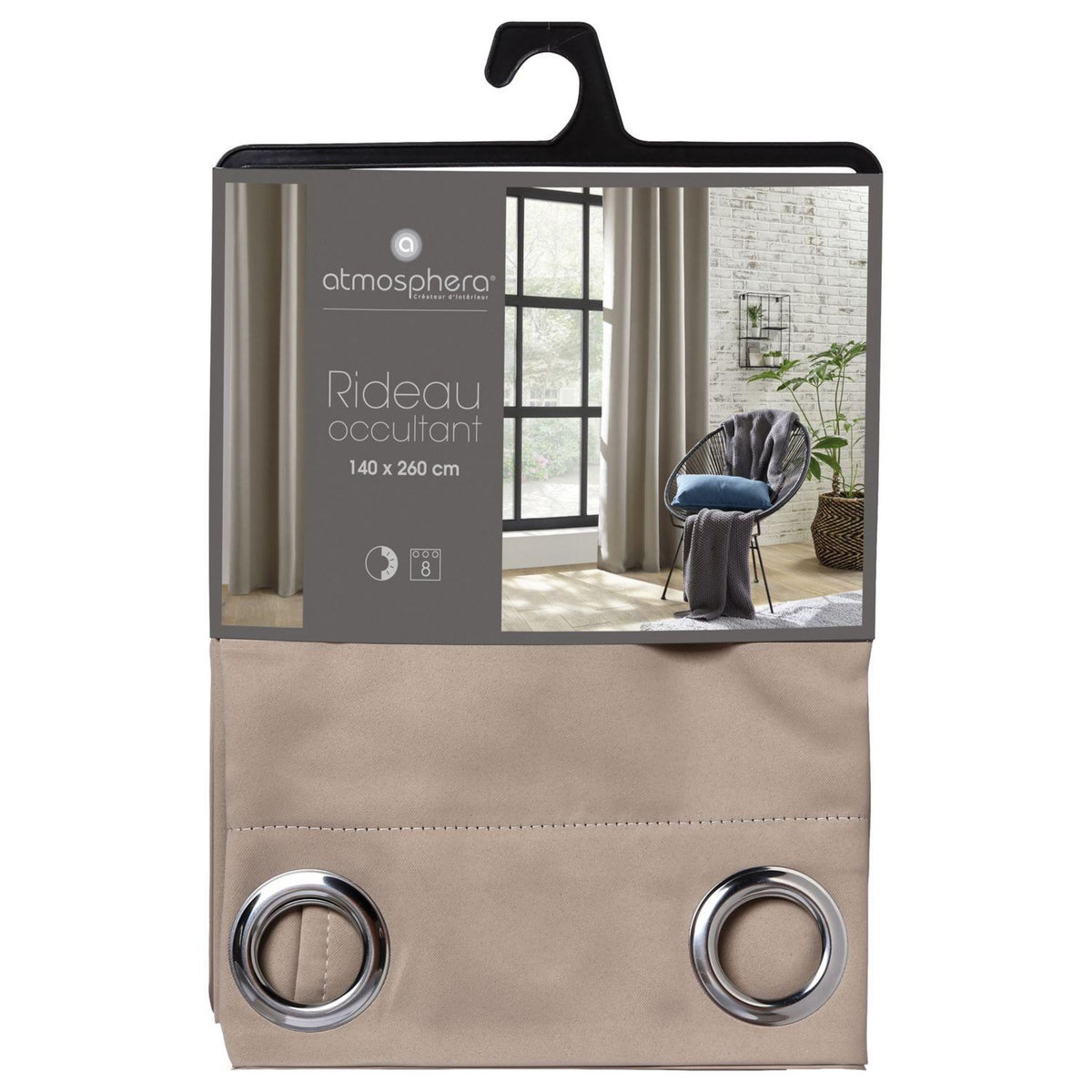 ATMOSPHERA Rideau occultant Louisa