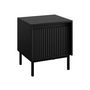 Voir la diapositive 4 : BEST MOBILIER Girona - table de chevet - noir - 45 cm