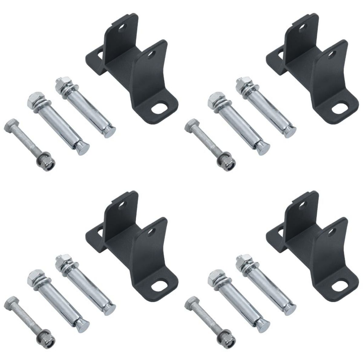 VIDAXL Auvent manuel retractable 500x300 cm Bleu et blanc