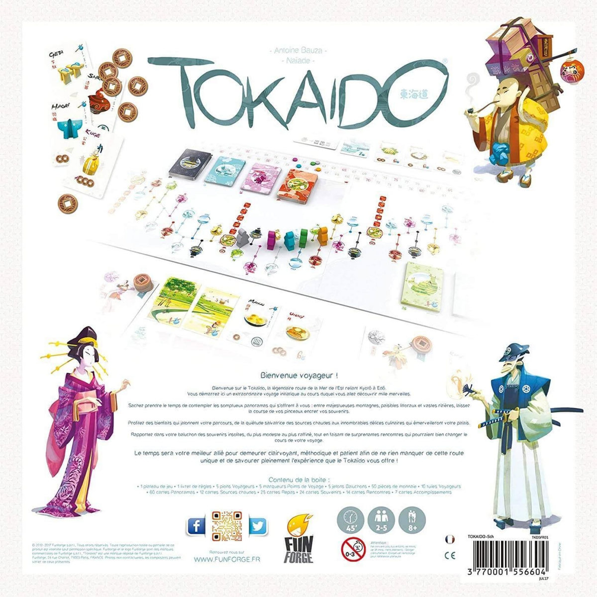 Asmodee Jeu de société : Tokaido