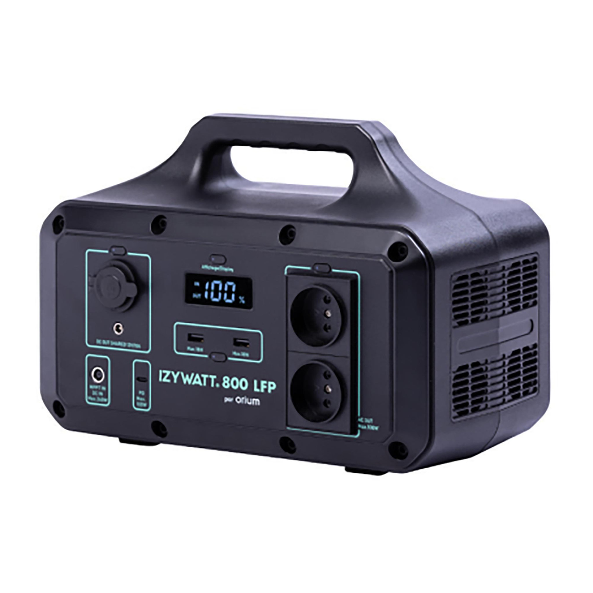 Voir la diapositive 4 : Orium Station énergie portable izywatt 800 LFP Orium