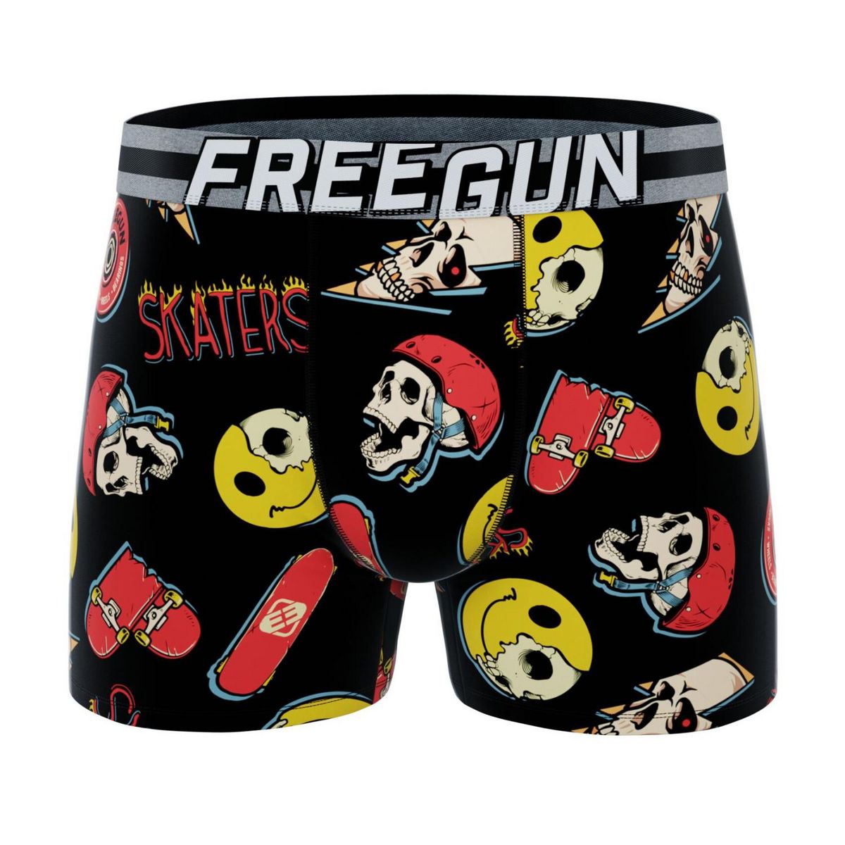 FREEGUN lot de 4 boxers enfant skate 90 Graph