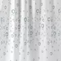 Douceur d'Intérieur Rideau de douche polyester 180x200 Bubble