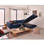 Voir la diapositive 4 : BEST MOBILIER Zaria - canapé d'angle droit - convertible avec coffre et têtières réglables - 5 places - en velours côtelé