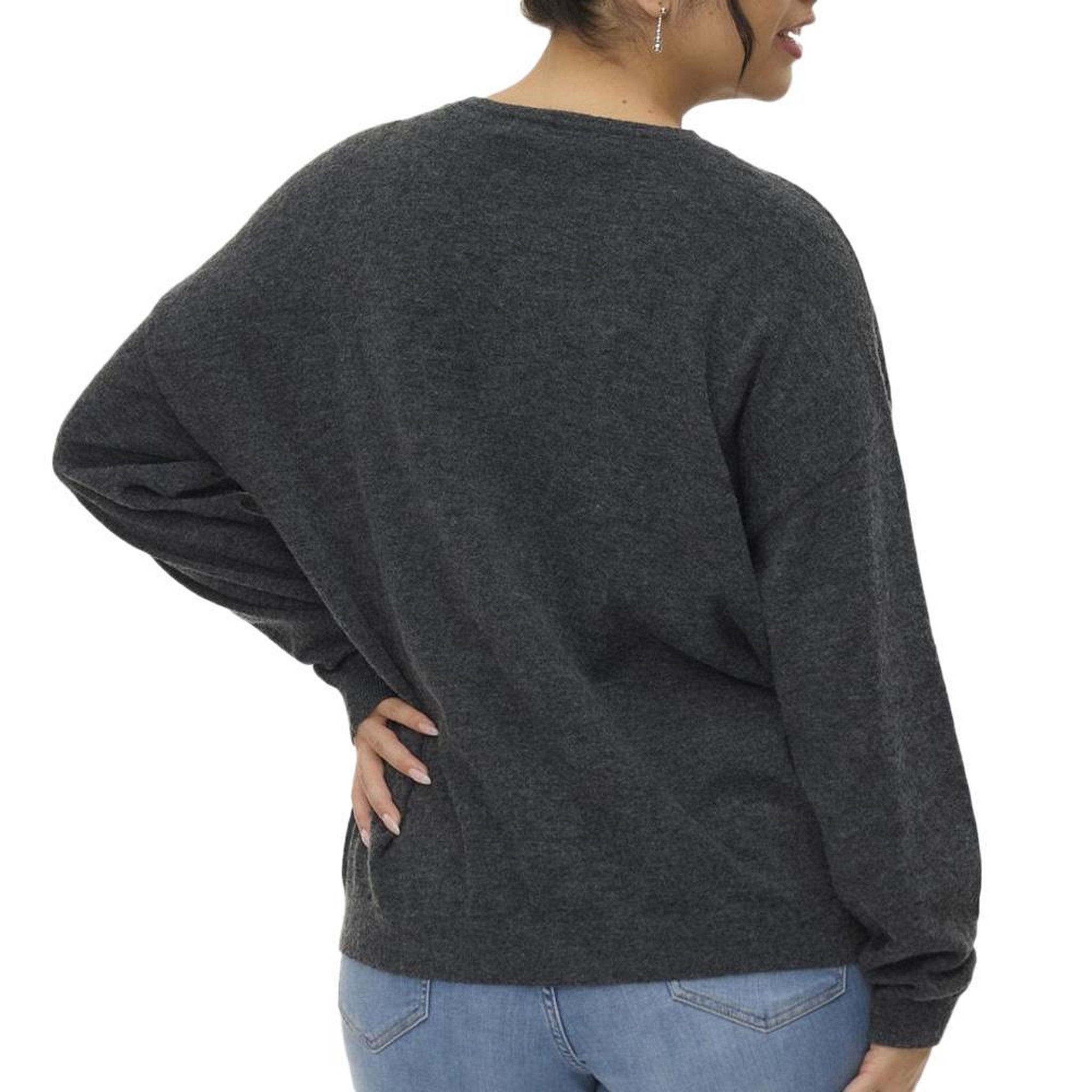 Voir la diapositive 2 : Vero Moda Gilet Gris Femme Vero Moda Marina